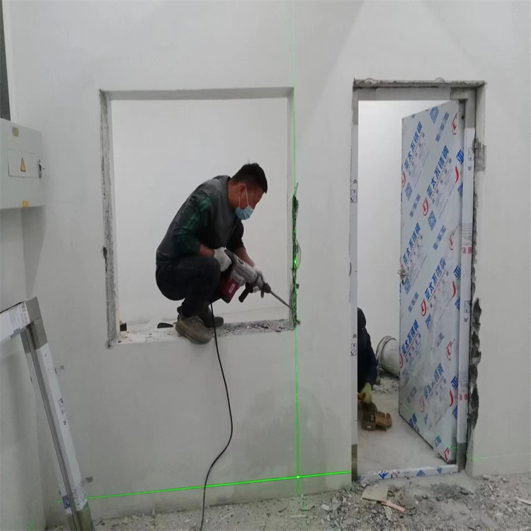 宜春铅门安装过程